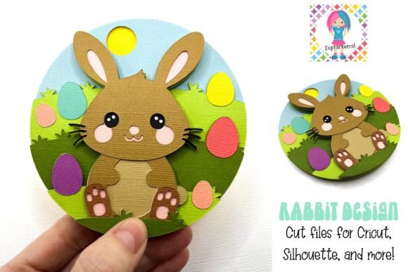 Bringing Spring to Life with an Easter Bunny 3D Shadow Box Design
