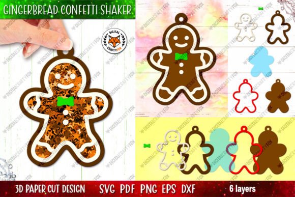 Elevating Holiday Crafts: The Strategic Appeal of the Gingerbread Man Confetti Shaker DIY