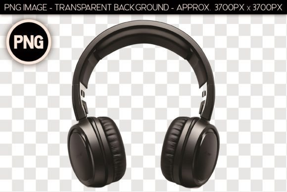 Headphones PNG Isolated Object 26: A Versatile Asset for Design and Digital Planning