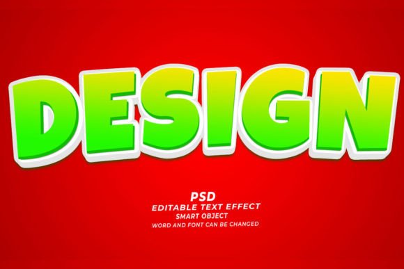 Mastering 3D Editable Text Effects in PSD