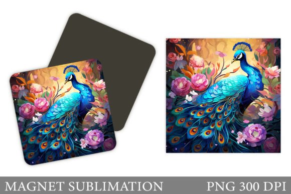 Mastering 3D Peacock Magnet Sublimation for Stunning Custom Decor