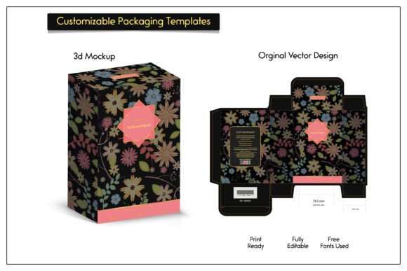 Mastering Packaging Box Design Vector for Fragrance: A Guide to Premium 3D Templates