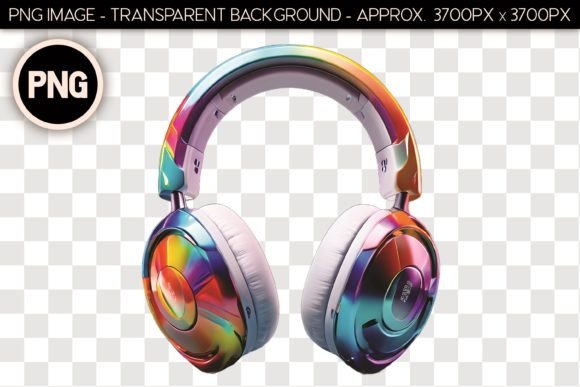 Strategic Visual Assets: Leveraging Headphones PNG Isolated Object 48 for Brand and Design Clarity