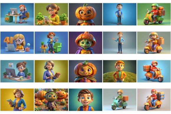 Unlock Creativity with a 3D Character Bundle