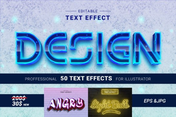 Unlocking the Potential of 50 Editable 3D Text Effects Design N16 for Professional Graphics